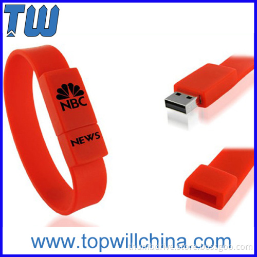 Silicone Wristband Bracelet Usb Thumb Drives